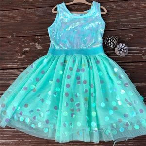 Girls Sparkly Dress Size 5/6